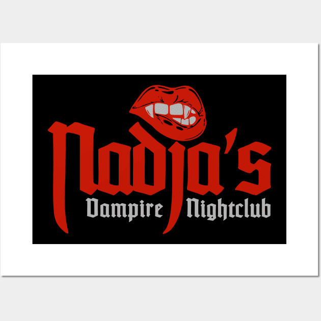 Nadja's Vampire Nightclub Wall Art by Vault Emporium